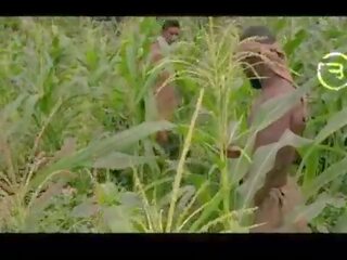Amaka il villaggio fantasia donna visitato okoro in il fattoria per veloce colpo lavoro